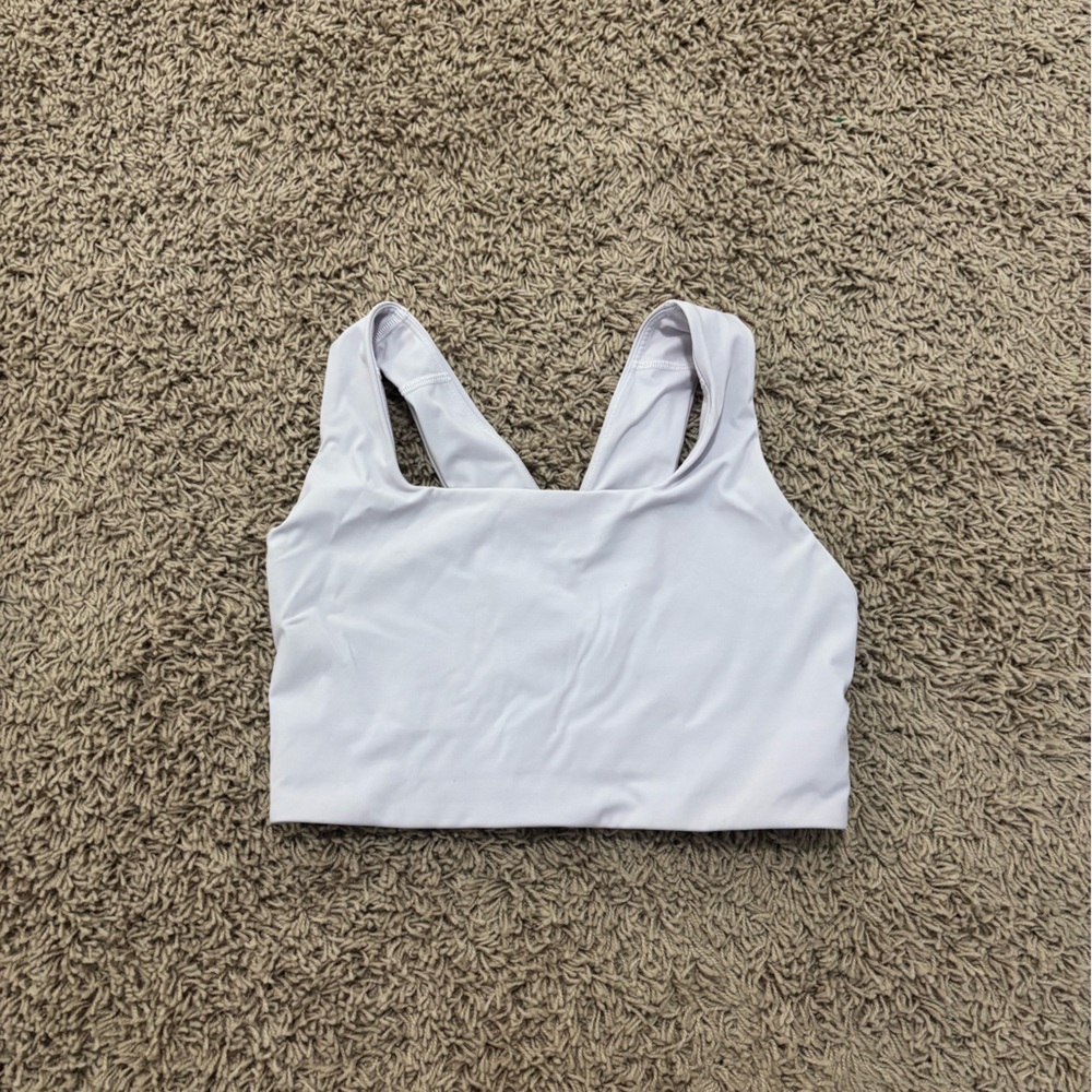 Purple free people movement bra top